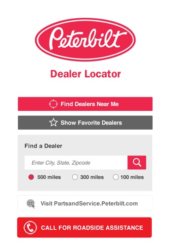 Peterbilt Dealer Locator - náhled