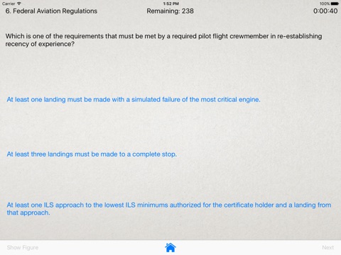 ATP Part 121 Written Test Prep for iPad screenshot 2