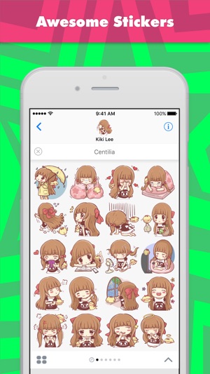 Centilia stickers by Centilia