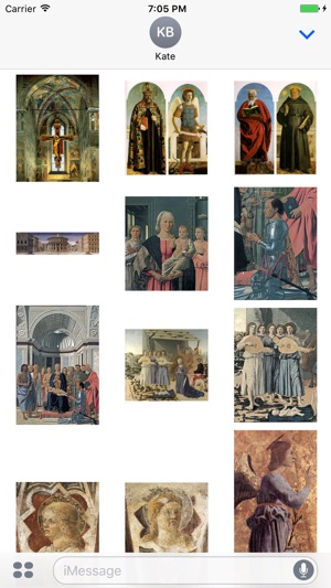 Piero Della Francesca Artworks Stickers(圖4)-速報App