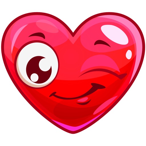 Valentine's Hearts sticker pack icon