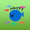 Alvin The Little Blue Fish Stickers