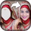 Wedding Hijab Photo Montage - Free Face Decorator