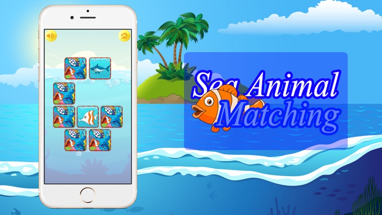 Sea Animal Matching Game