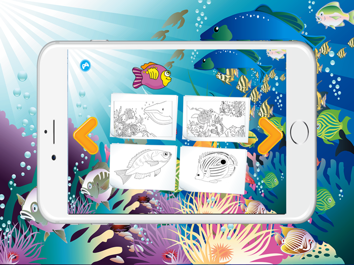 Fish Coloring BookPages Free For Kids Toddler