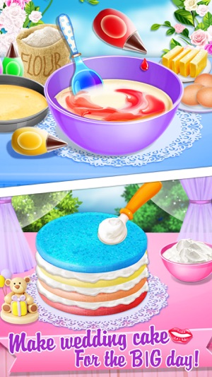 Wedding Rainbow Cake - Kids Sweet Desserts Maker(圖2)-速報App