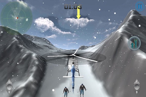 Risky Helicopter Rescue Flight - Flying Adventure screenshot 3