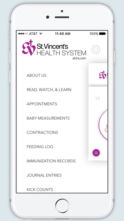 St. Vincent's Monogram Maternity App