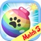 Animal Candy Blast is a casual match 3 game with cute animals and candies