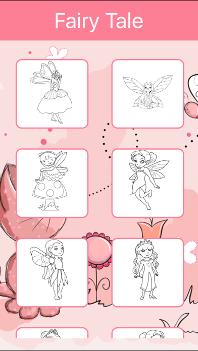 How to cancel & delete Fairy tale princess coloring pages for girls. from iphone & ipad 3