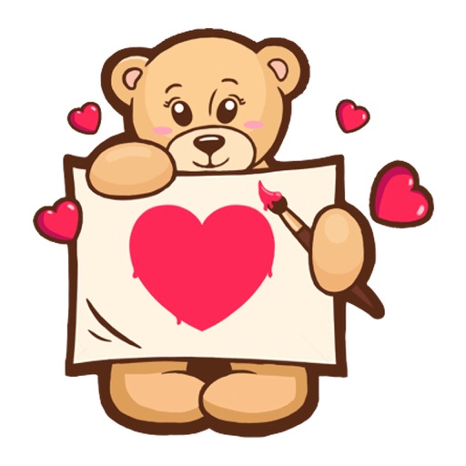 Love Sign - Valentine Stickers