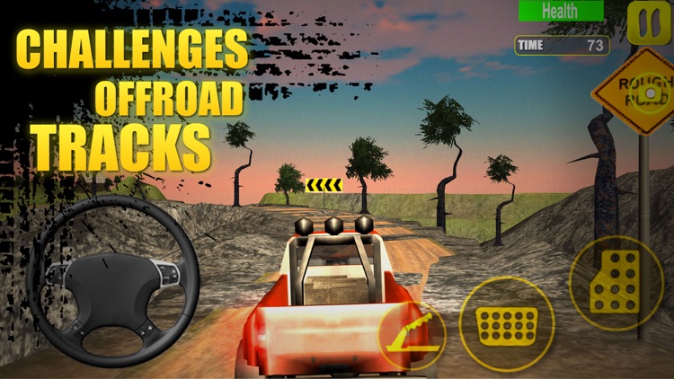 Mountain Drive Pickup Driving Sim 3D