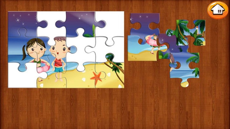 Jigsaw Education Kids Cartoons Puzzles-Free