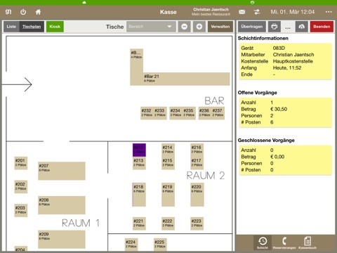 gastronovi Office screenshot 2