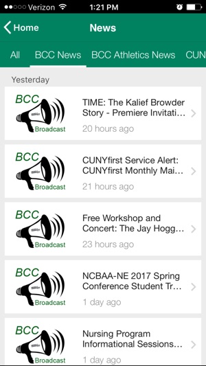 Bronx Community College Mobile(圖5)-速報App