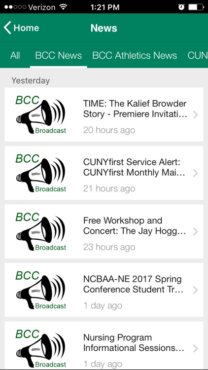 Bronx Community College Mobile screenshot-4