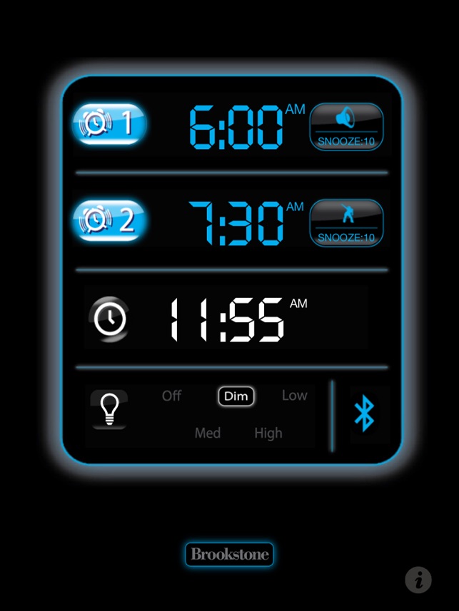 TimeSmart® App Controlled Alarm Clock fo