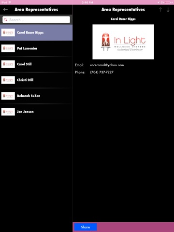 In Light LED screenshot 2