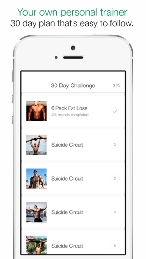 Simple Six Pack - Home Ab Workouts & Core Challege(圖3)-速報App