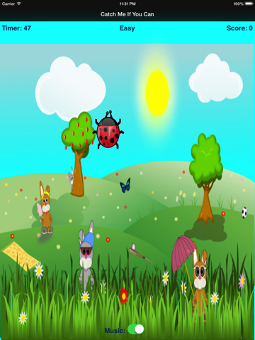 Catch Me If You Can Reflex Test Game - náhled