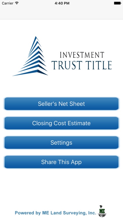 Investment Trust Title