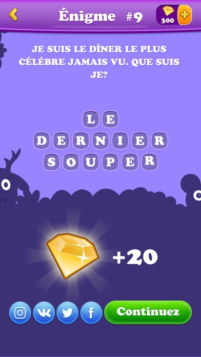 Screenshot #3 pour Énigmes en Français à Résoudre