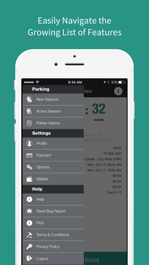 Park CC - Mobile Payments For Parking(圖5)-速報App