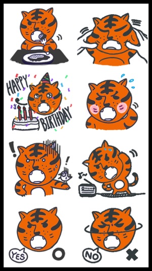 Courageous Tiger Stickers(圖3)-速報App