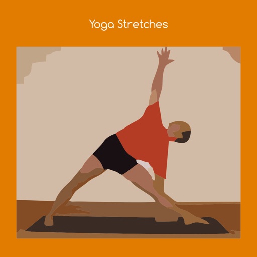 Yoga stretches icon