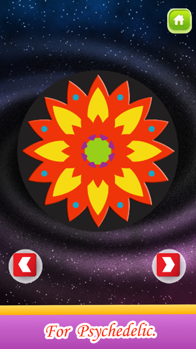 How to cancel & delete Flower Mandala Therapy Coloring Book Drawing Pages from iphone & ipad 3