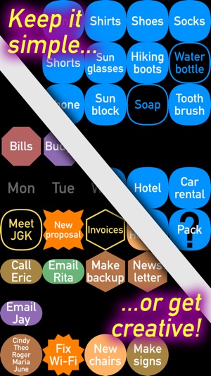 Mind Magnets Info Organizer—Visual Grid Checklists(圖1)-速報App