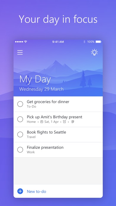 Microsoft To-Do Screenshot