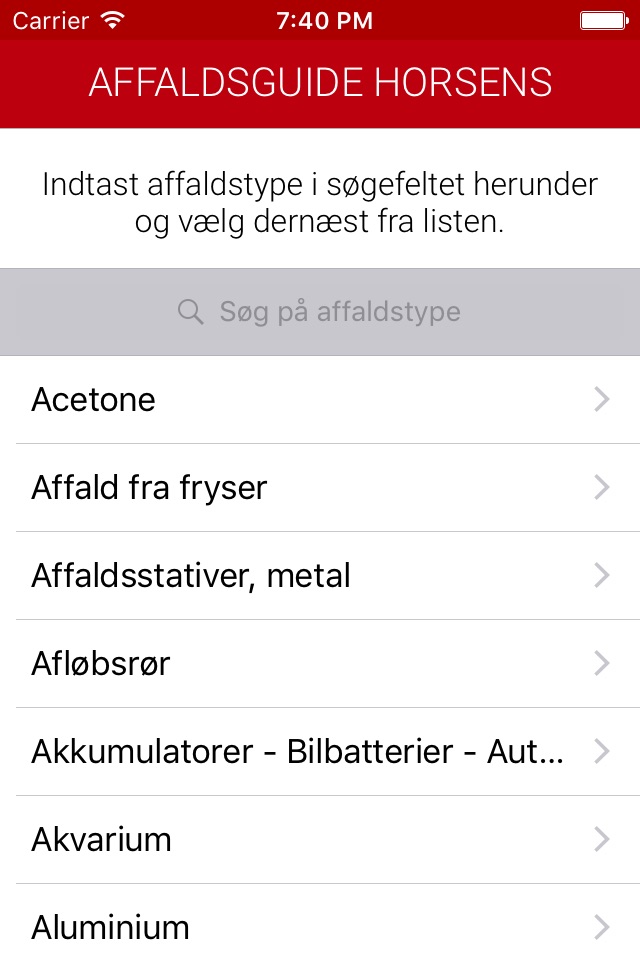 AffaldsGuide Horsens screenshot 3