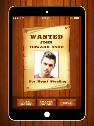 Captura 2 i WANTED- Wanted Poster Free iphone