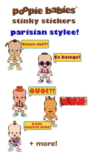 StinkyStickers Parisian Stylee(圖2)-速報App