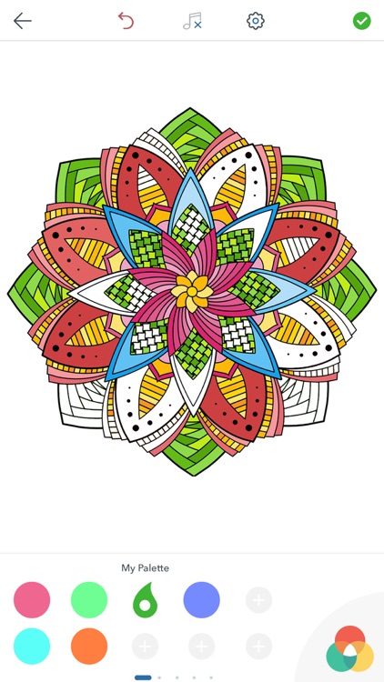 Magic Mandalas - Coloring Book for Adults screenshot-4
