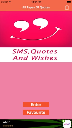 All Types Of Latest SMS,Quotes And Wishes Free App(圖1)-速報App