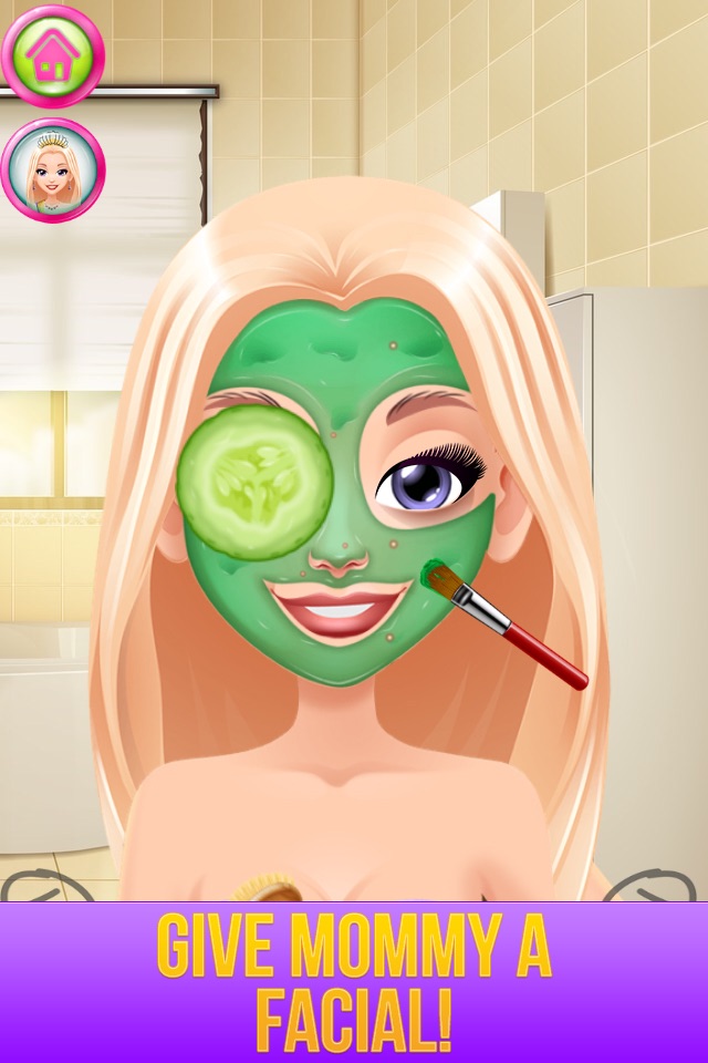 Mommy Makeover Salon - Makeup Girls & Baby Games screenshot 2