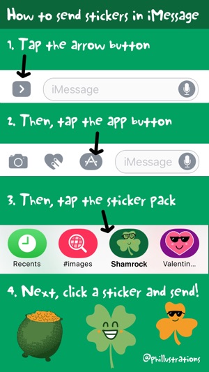 Shamrock Smiles Sticker Pack(圖3)-速報App