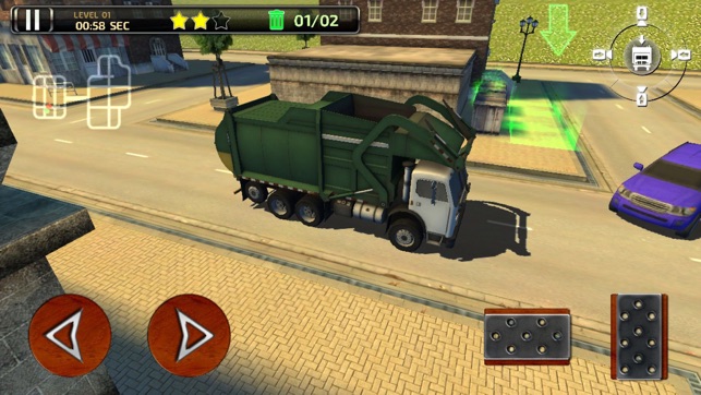 3D Garbage Truck Parking Simulator USA 2017(圖2)-速報App