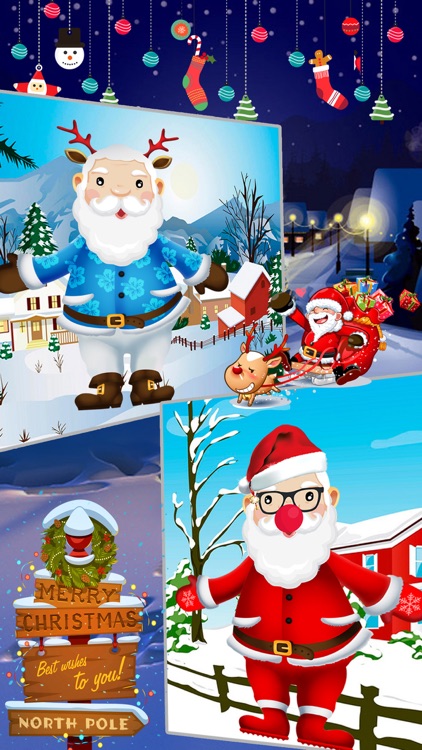 Dress up cute Santa - Make up game for kids