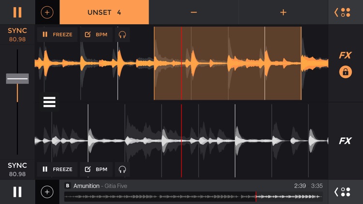edjing Pro DJ Music Mixer: turntable to remix MP3