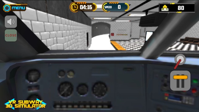 VR Subway 3D Simulator