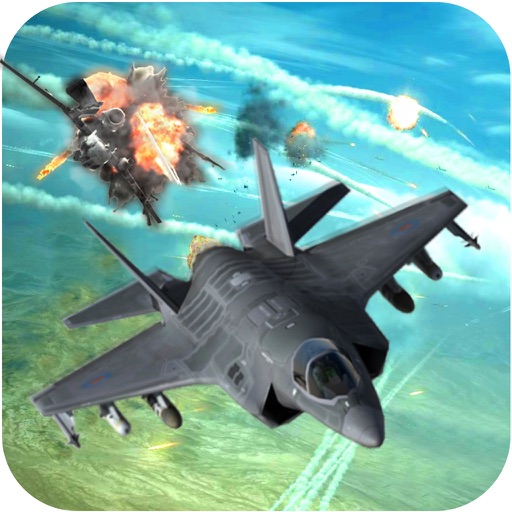 Futuristic Dogfight Fighter Flying Jet Simulator Icon
