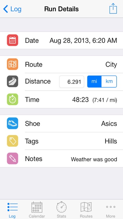 Runner's Log screenshot-3