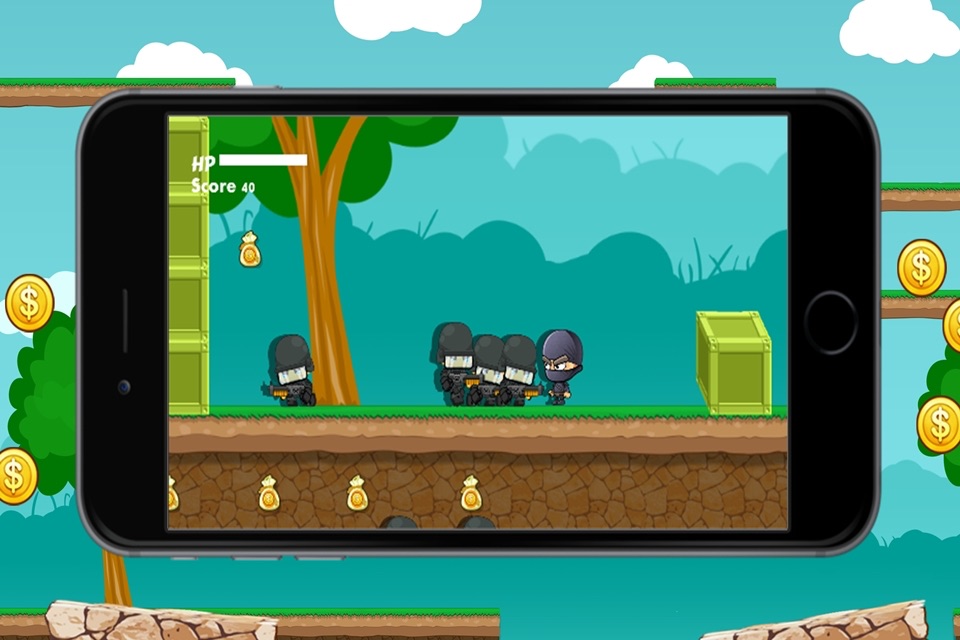 Ninja Mission World Game War 2 screenshot 2