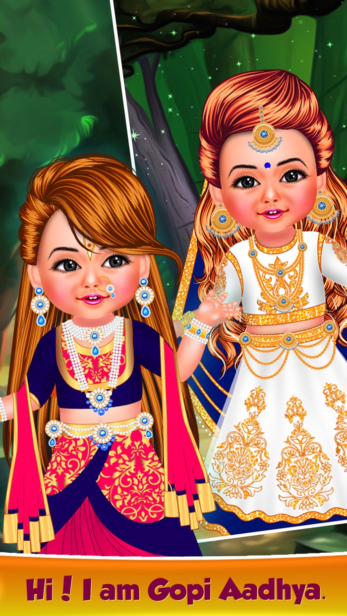 Baby Gopi Doll Fashion Salon