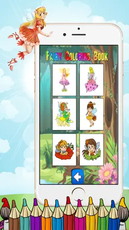 Game screenshot fairy kingdom coloring book free hack