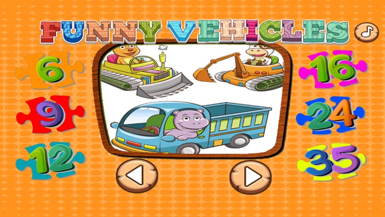Kids Vehicle Games: Toddlers Learning Puzzle Free screenshot-3