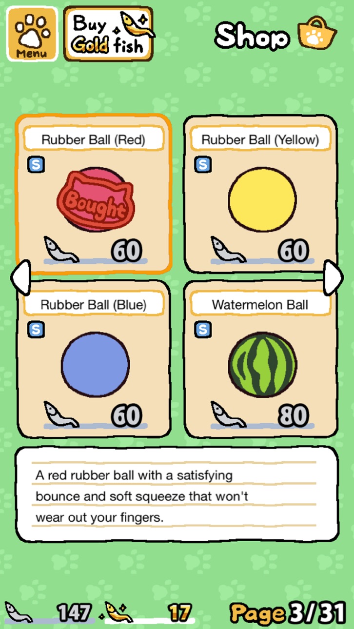 Neko Atsume: Kitty Collector Hack screenshot 5 - iOS game interface